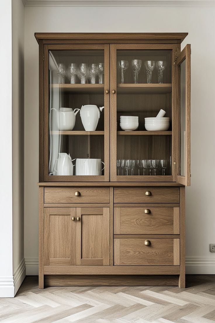 Classic design crockery unit